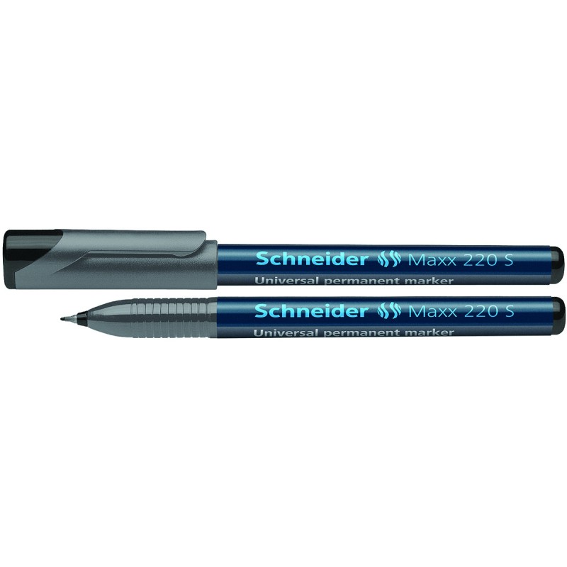 Marker permanentni 0,4mm CD/DVD  Schneider Maxx OHP 220 S crni 30926