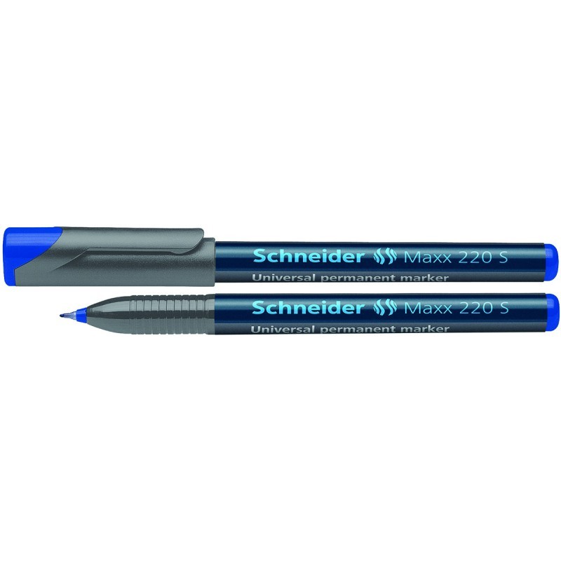 Marker permanentni 0,4mm CD/DVD  Schneider Maxx OHP 220 S plavi 30927