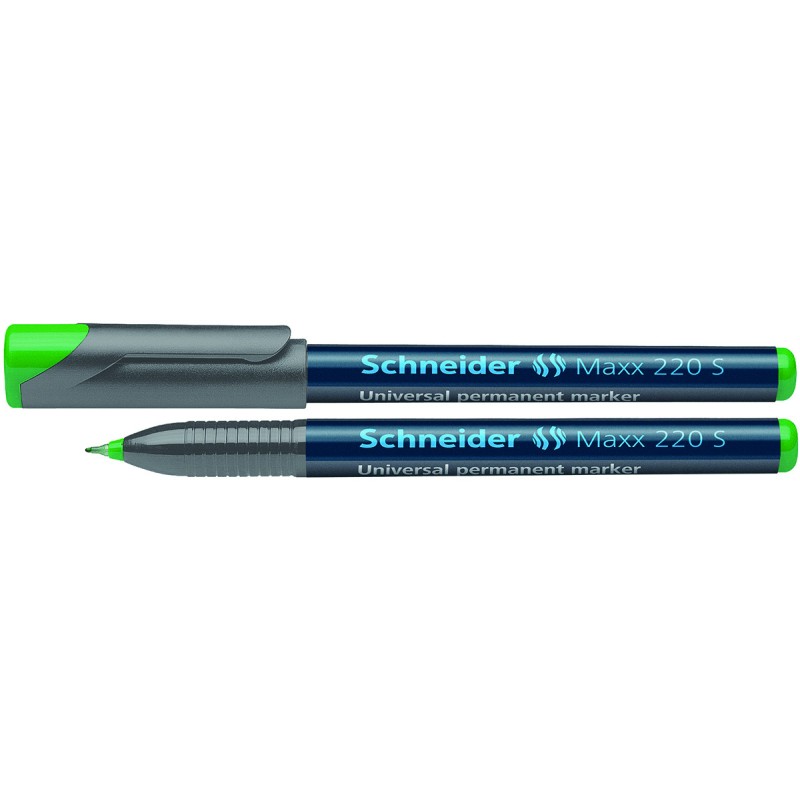 Marker permanentni 0,4mm CD/DVD  Schneider Maxx OHP 220 S zeleni 30937