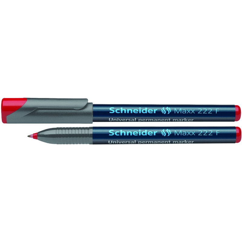 Marker permanentni 0,7mm CD/DVD  Schneider Maxx OHP 222F crveni 30938