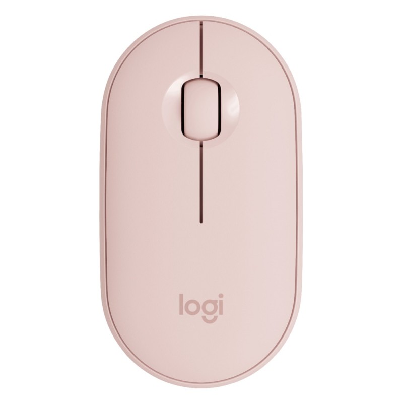 Miš LOGITECH M350 Pebble Wireless & Bluetooth Silent - Rose 22046