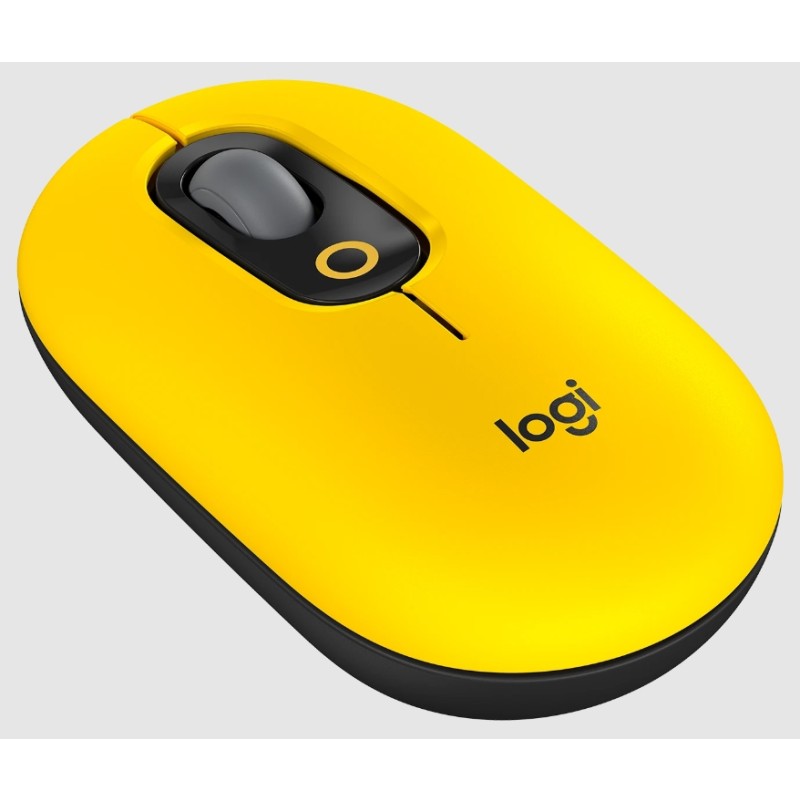 Miš LOGITECH POP w/ Emoji - Blast Yellow 30052