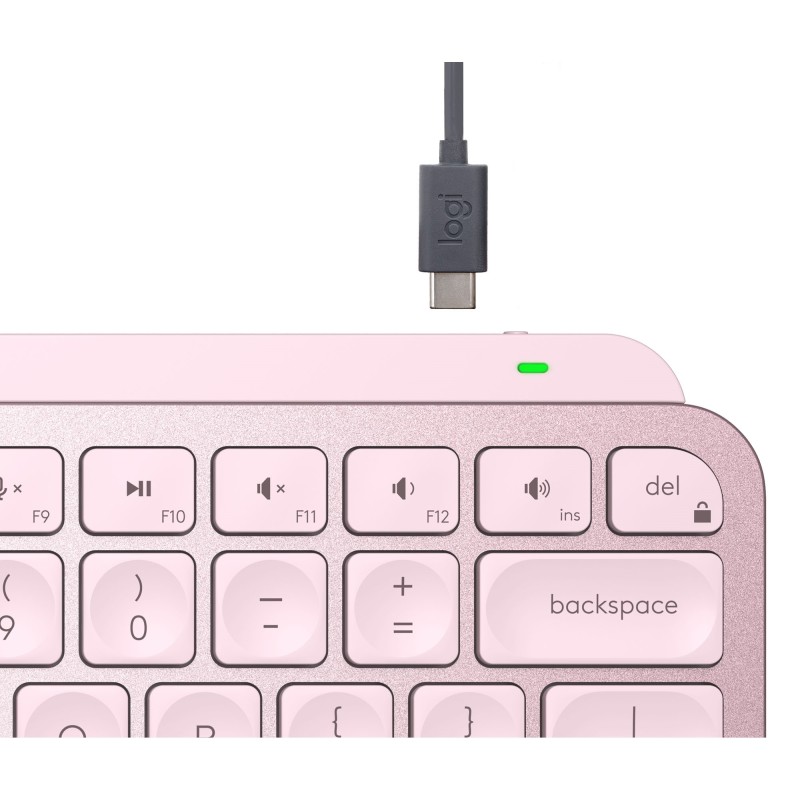 Tipkovnica LOGITECH MX Keys Mini Wireless - rose 28112