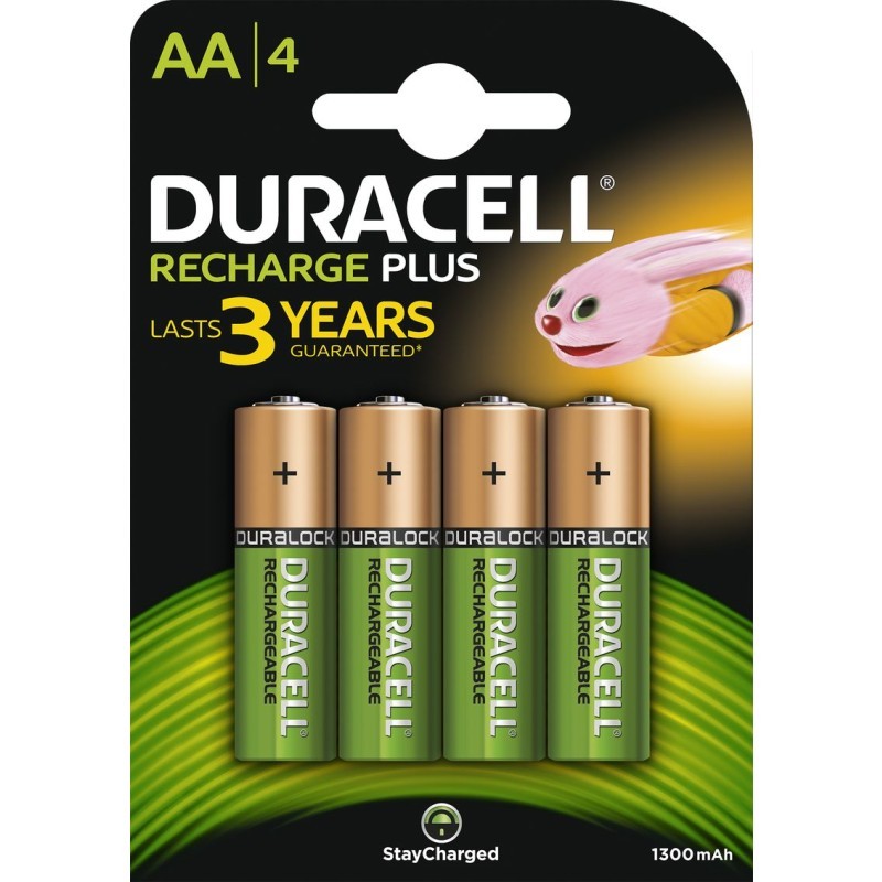 Baterija DURACELL punjiva AA 1300mAh 4/1 16765