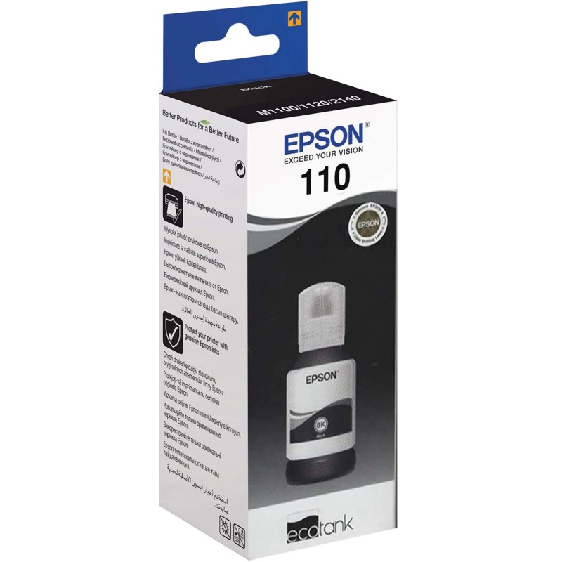 Tinta EPSON EcoTank 110 XL black original 18285