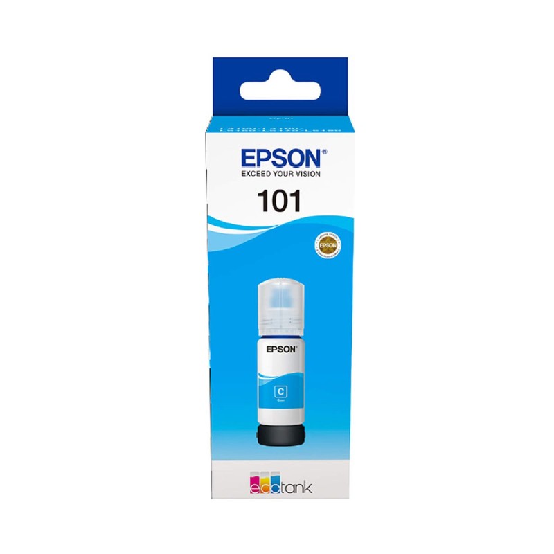 Tinta EPSON EcoTank 101 cyan original 18245