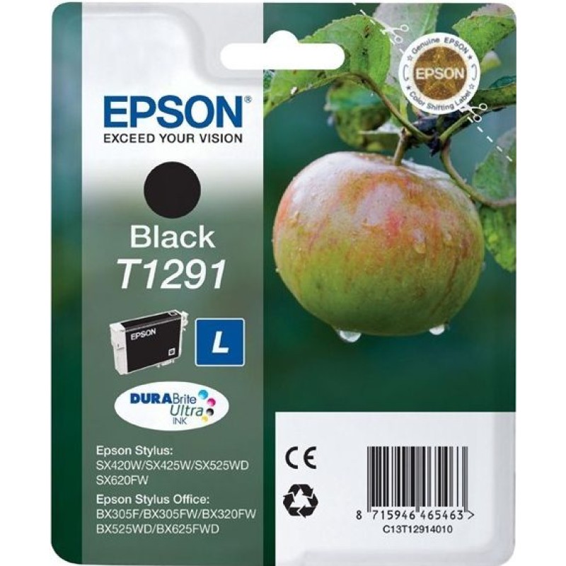 Tinta EPSON T1291 black original 19721