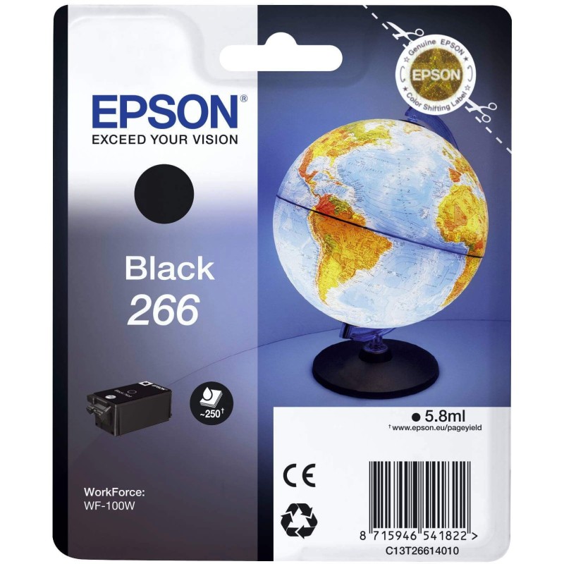 Tinta EPSON T26614010 no.266 black original 18095