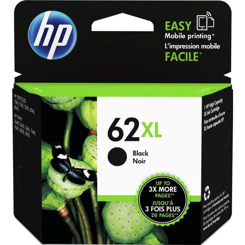 Tinta HP C2P05AE Black No.62XL original 18083