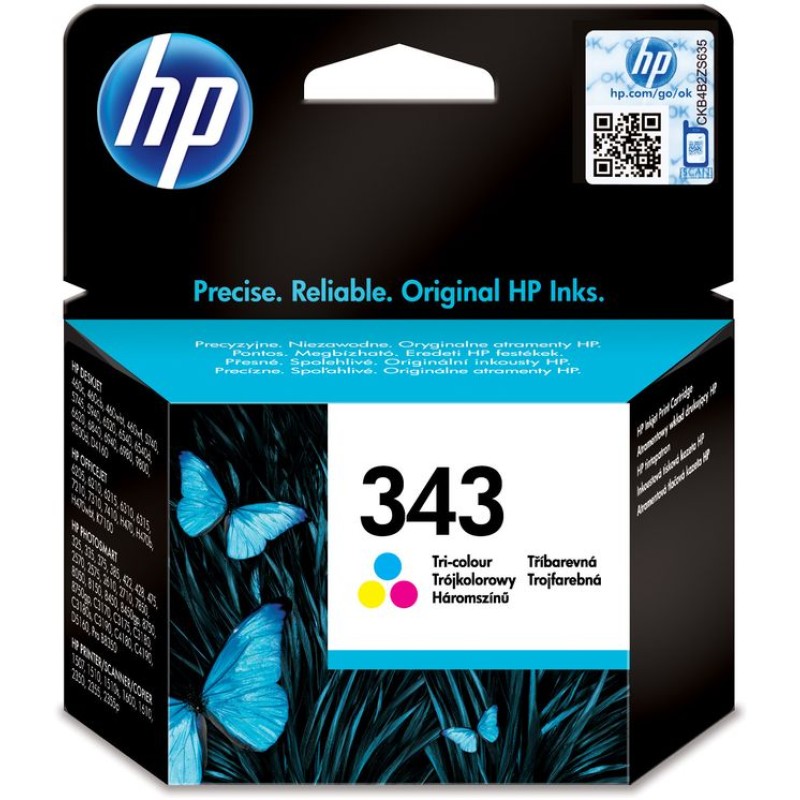 Tinta HP C8766EE Tri-color No.343 original 15769