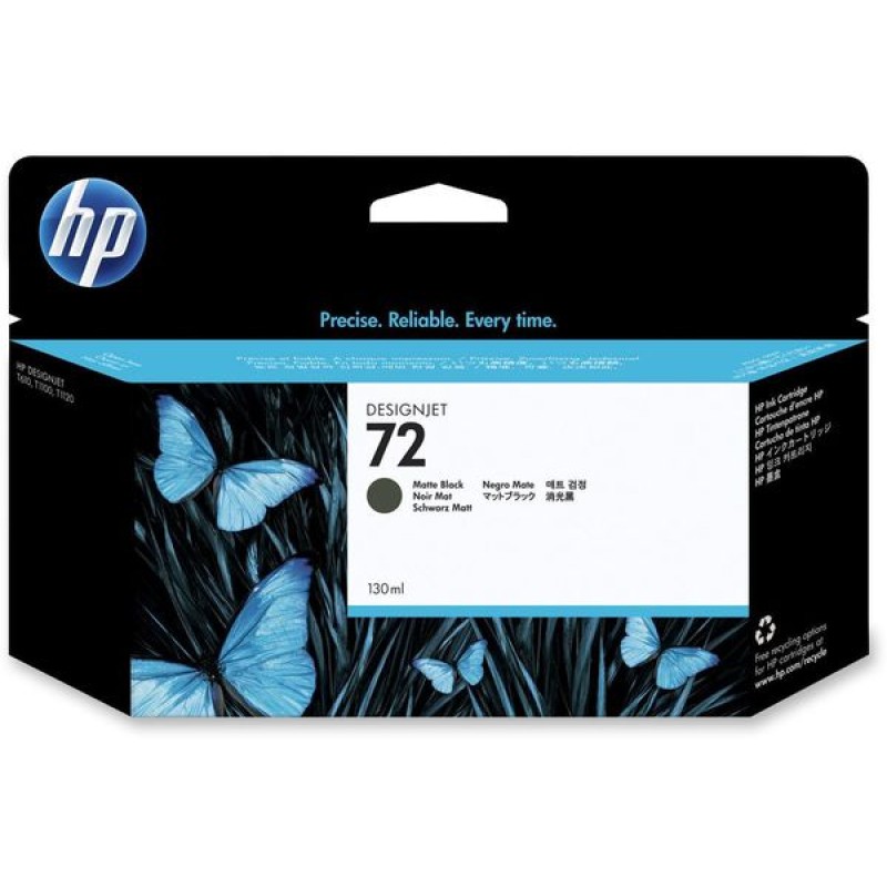 Tinta HP C9403A Matte black No.72 original 16562