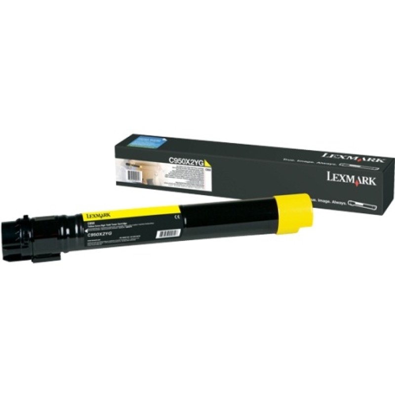 Toner LEXMARK C950 Yellow original 19837