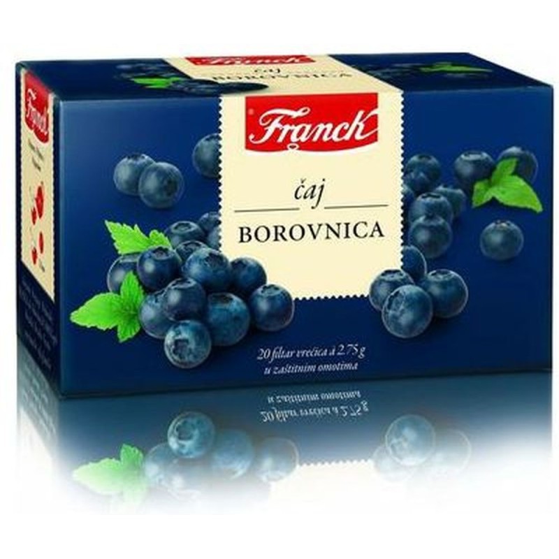 Čaj FRANCK Borovnica omot 55g 20/1 21096