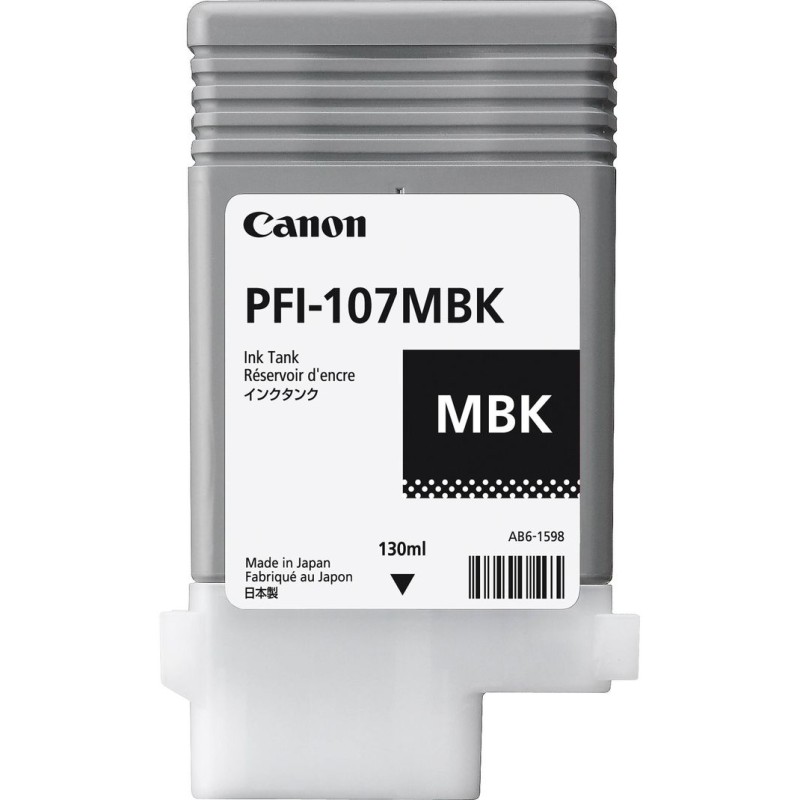 Tinta CANON PFI-107MBK Mat Black original 16292