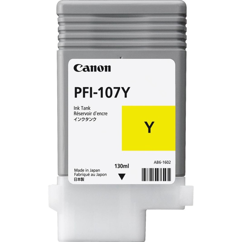 Tinta CANON PFI-107Y Yellow original 16293