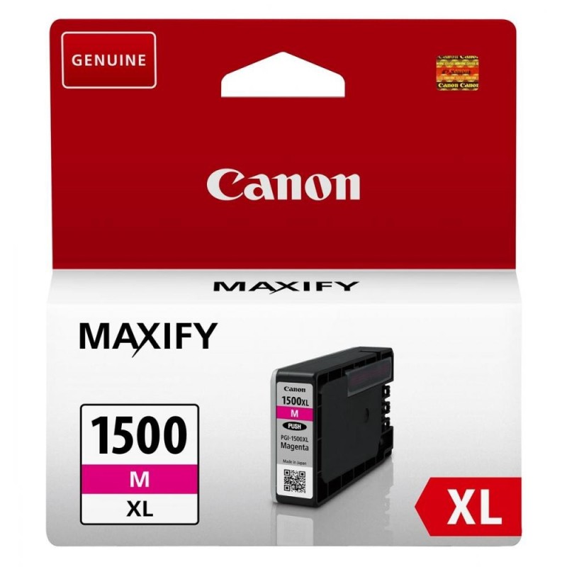 Tinta CANON PGI-1500XL Magenta original 16179
