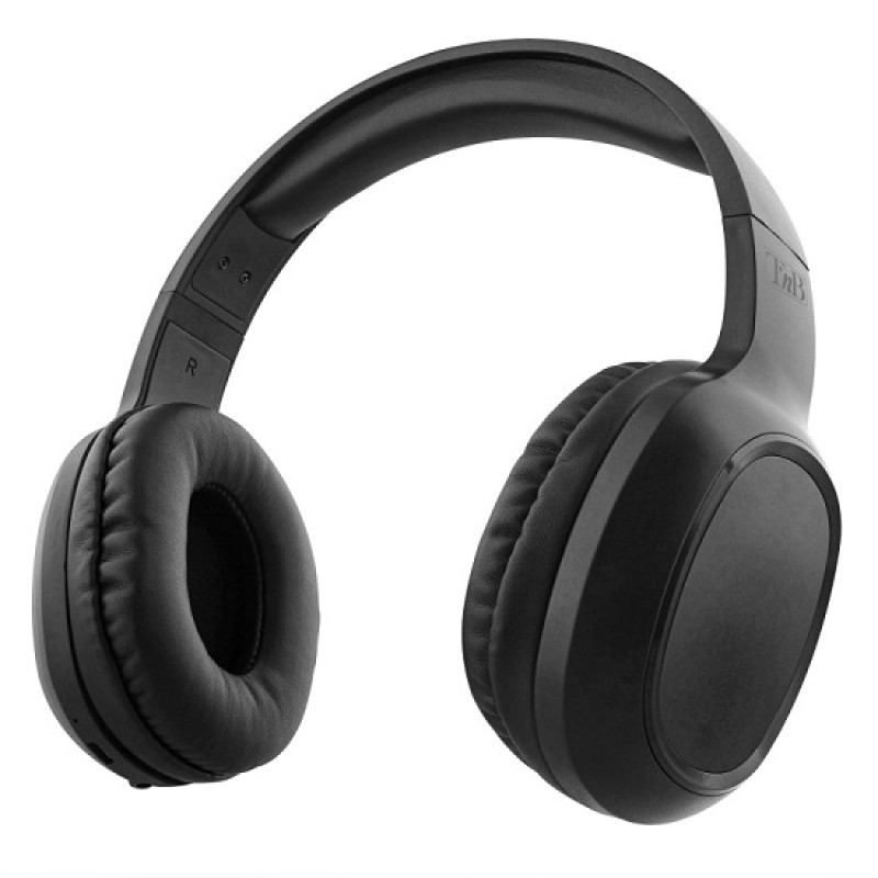 Slušalice+mikrofon T'nB Hashtag Black Bluetooth 17368