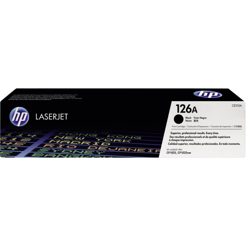 Toner HP CE310A Black No.126A original 16194