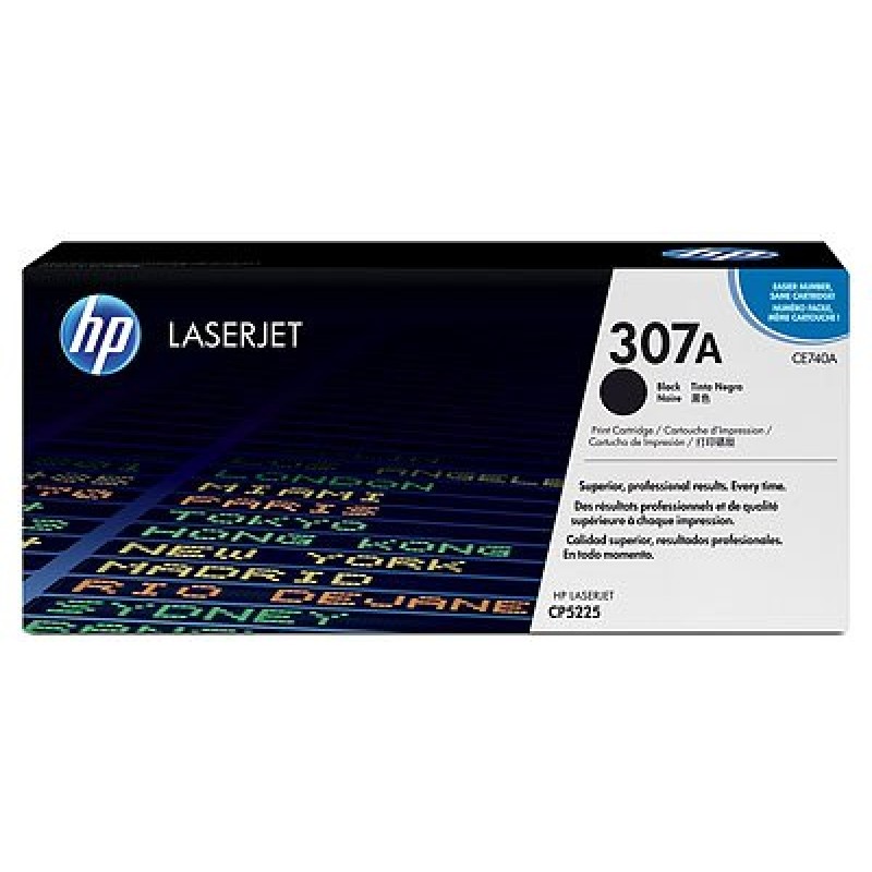 Toner HP CE740A Black No.307A original 16485