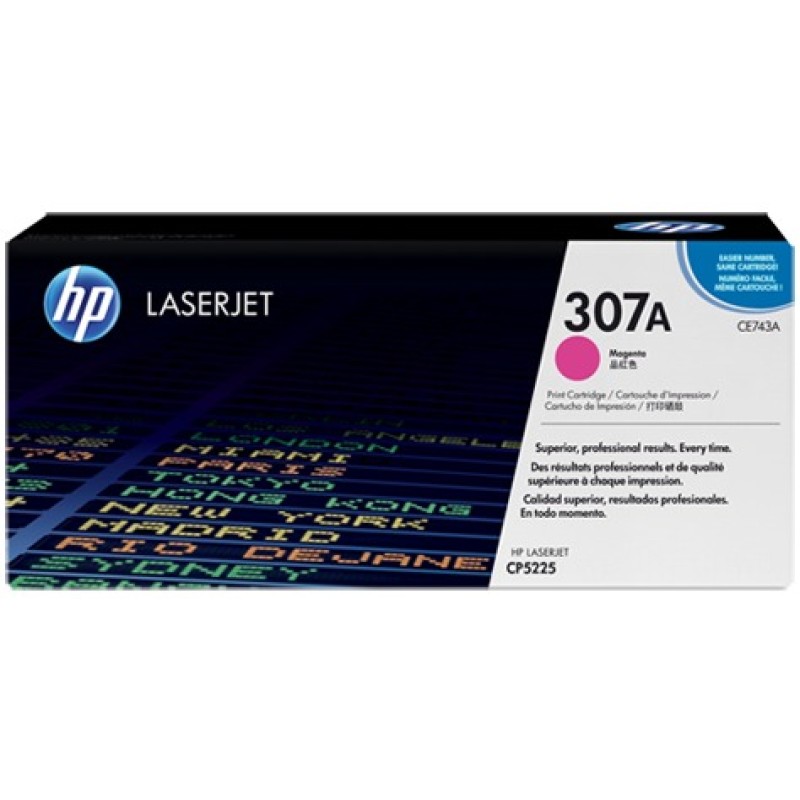 Toner HP CE743A Magenta No.307A original 16498