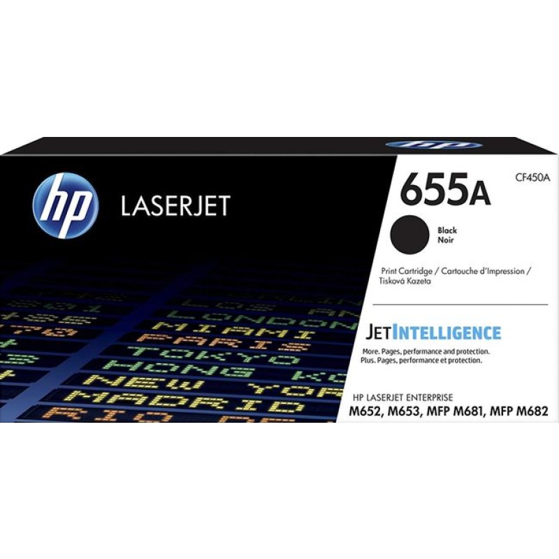 Toner HP CF450A Black No.655A original 18618