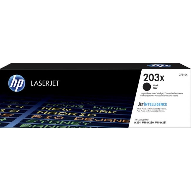 Toner HP CF540X Black No.203X original 18657