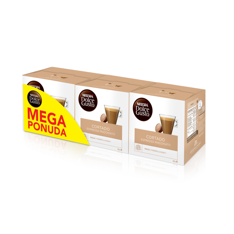 NESCAFE Dolce Gusto Cortado 302,4g (48 kapsula) MEGAPACK 22461