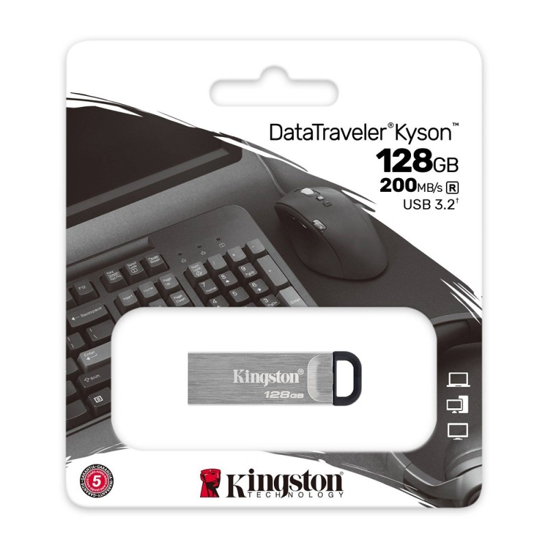 USB 3.2 Flash drive 128GB KINGSTON DataTraveler Kyson 29311