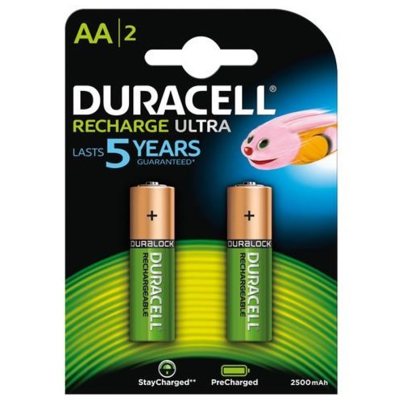 Baterija DURACELL punjiva AA 2500mAh 2/1 17710