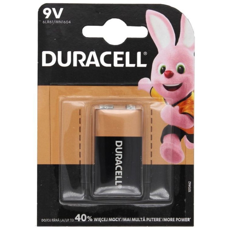 Baterija DURACELL 9V Basic 1/1 17725
