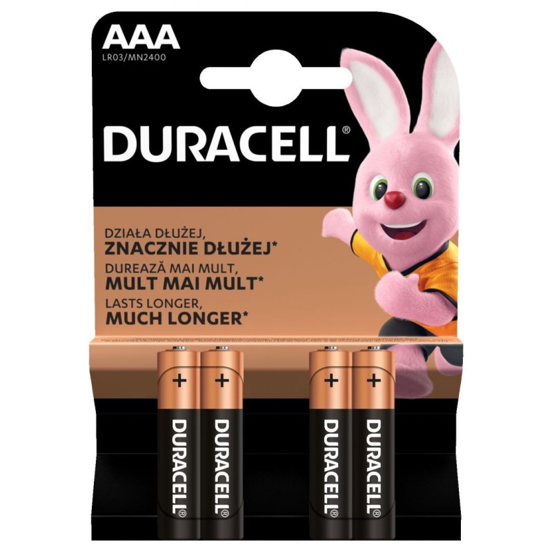 Baterija DURACELL AAA  Basic 4/1 19667