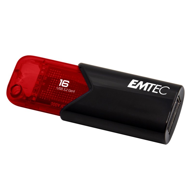 USB 3.2 Flash drive  16GB EMTEC Click Easy B110 - Red 25901