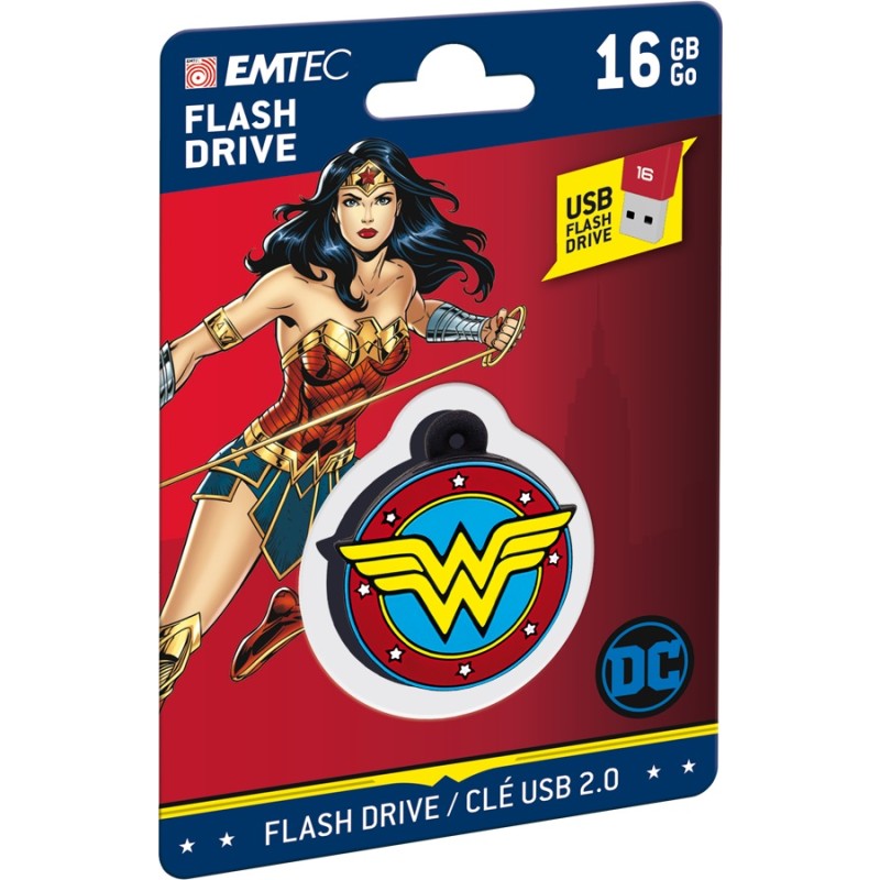 USB 2.0 Flash drive  16GB EMTEC Collector DC Wonder Woman 24470