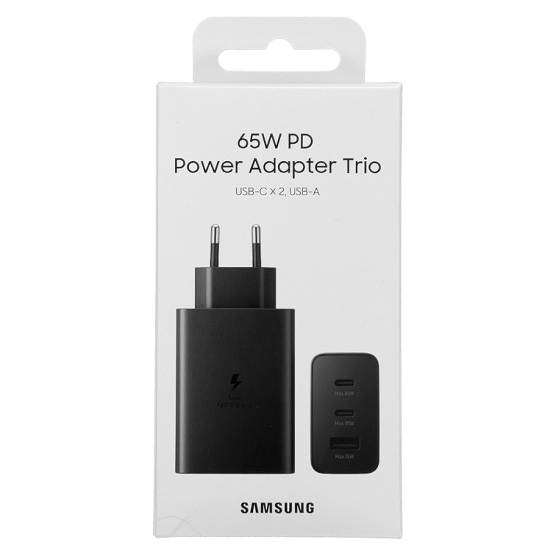 Adapter za napajanje SAMSUNG - kućni punjač trio brzi 65W bez kabela 27284