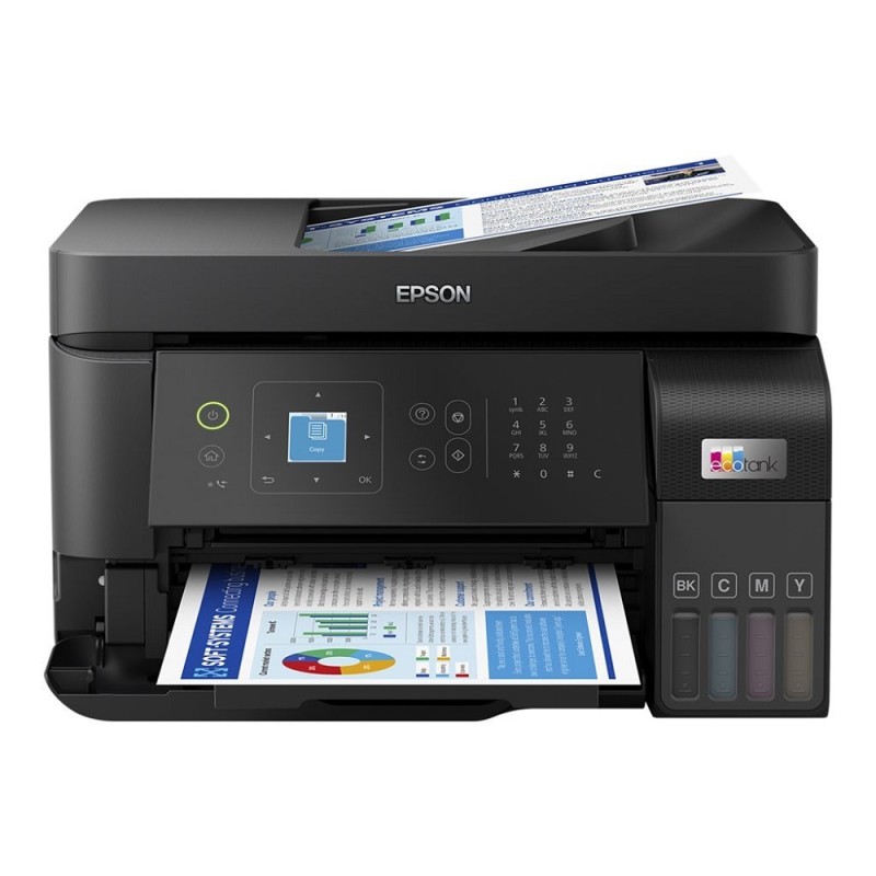 Printer EPSON L5590 All-In-One EcoTank USB LAN WiFi FAX A4 - crni 31035