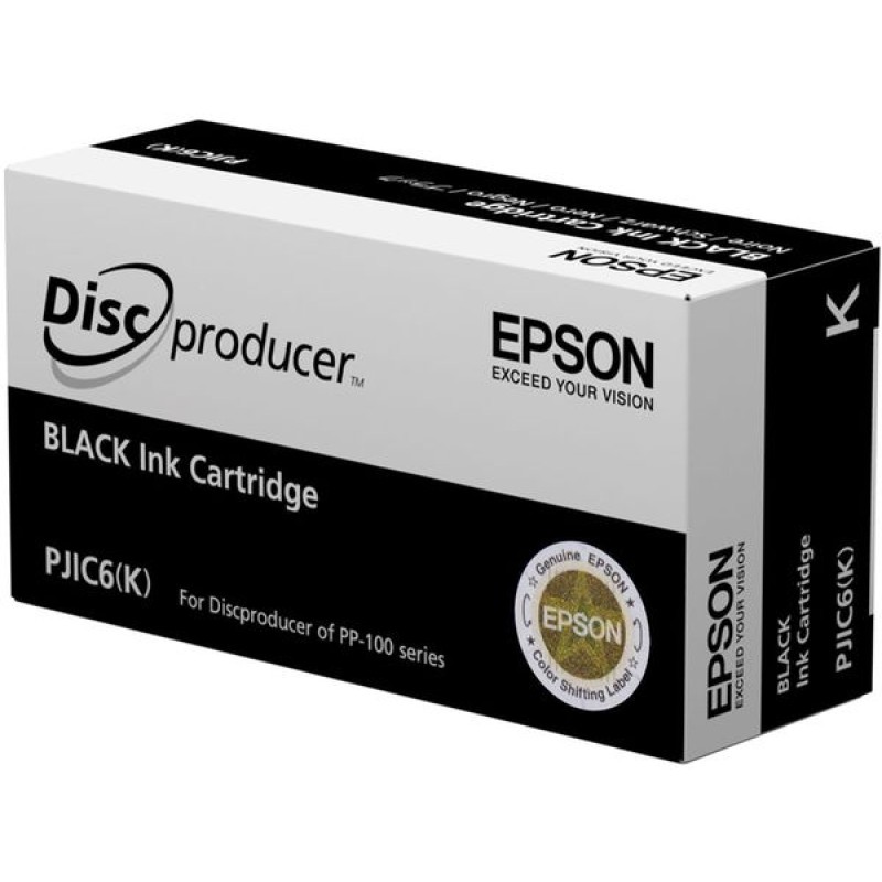 Tinta EPSON S020452 black PJIC6 original 19821