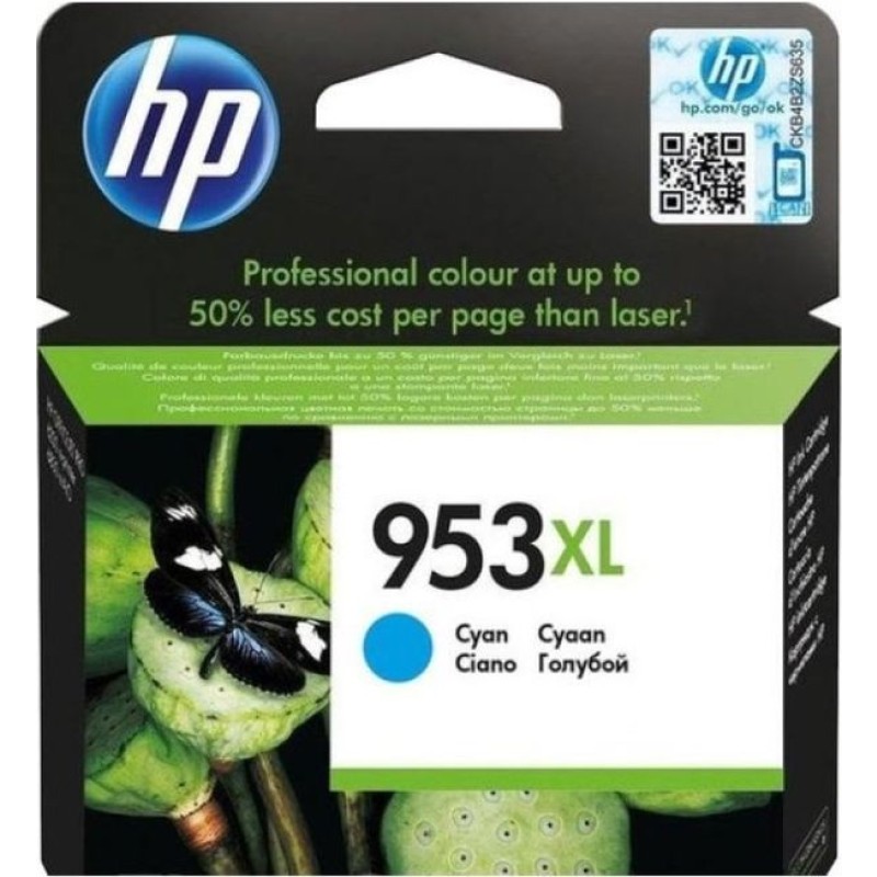 Tinta HP F6U16AE Cyan No.953XL original 18032