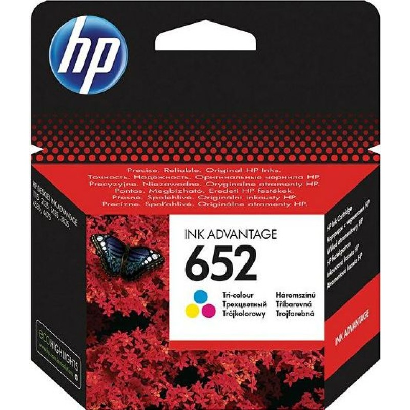 Tinta HP F6V24AE Tri-color No.652 original 16638