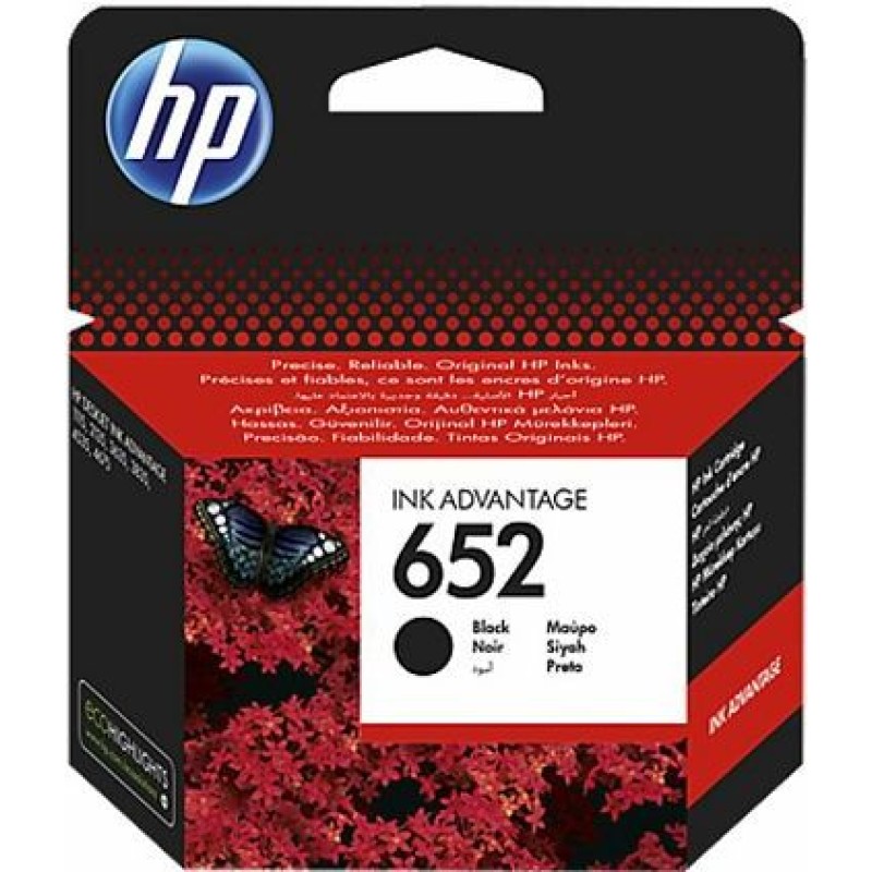 Tinta HP F6V25AE Black No.652 original 16644