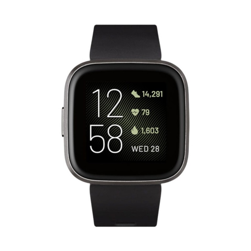 Smart watch FITBIT Versa 2 Black/Carbon Aluminum - FB507BKBK 23218