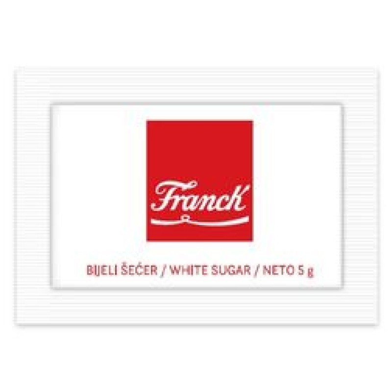 Šećer ugostiteljski bijeli FRANCK 4g 600/1 21115