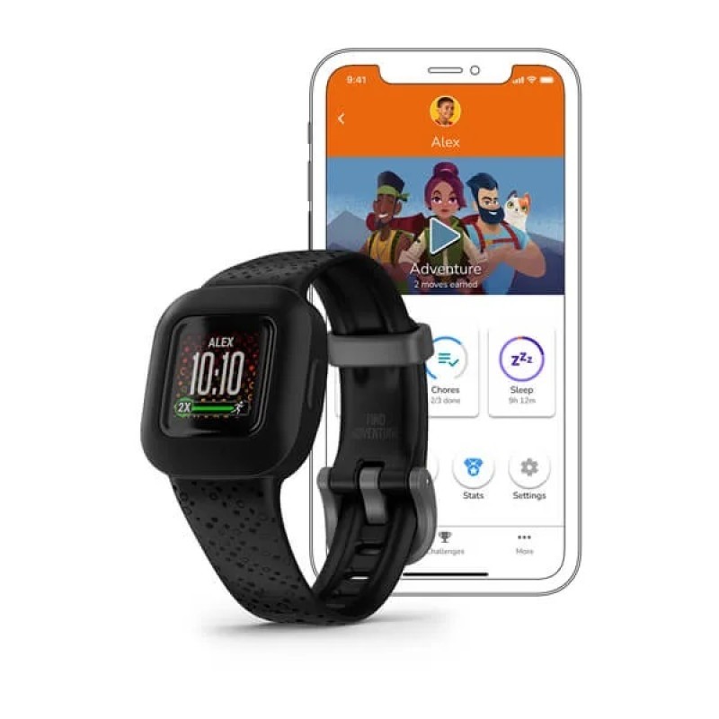 Smart watch GARMIN Vivofit jr 3 sat - Cosmic Black - 010-02441-03 29111