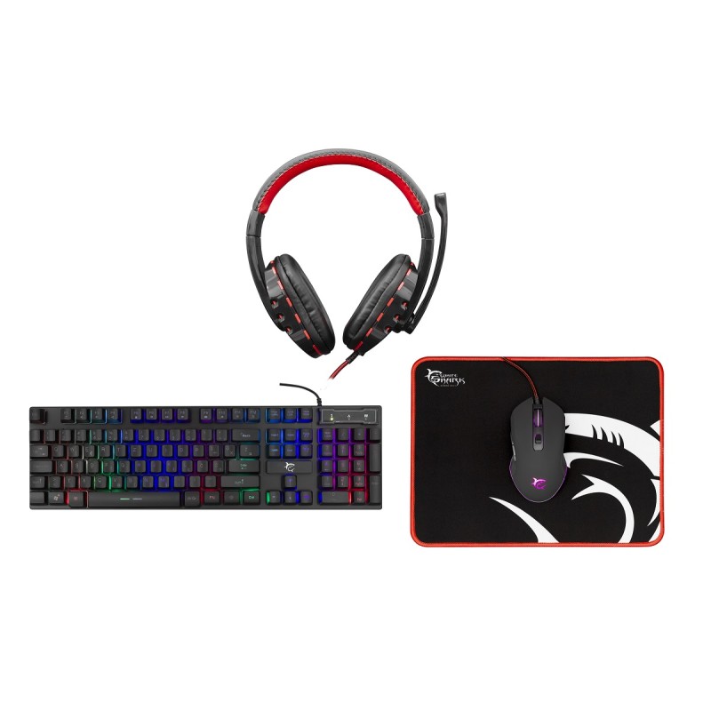 Gaming Set WHITE SHARK Comanche tipkovnica / miš / pad / headset GC-4104 27843