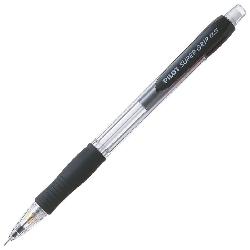 Olovka tehnička 0,5 Pilot Super grip H-185-SL crna 17053
