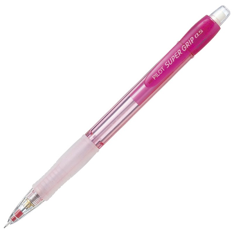 Olovka tehnička 0,5 Pilot Super grip H-185N neon crvena 22652