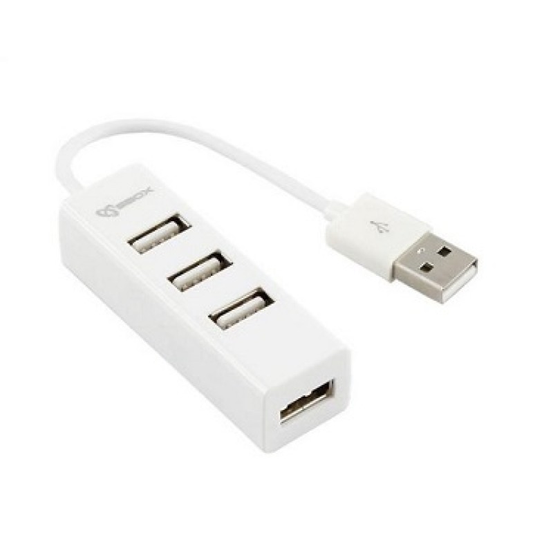 USB HUB 2.0 SBOX H-204 externi 4-portni - white 17187