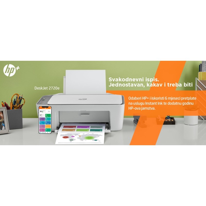 Printer HP DeskJet 2720e All-in-One Wireless 24354