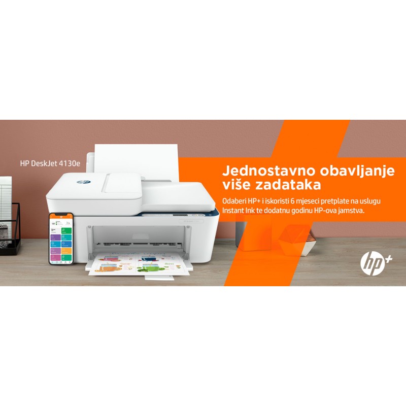 Printer HP DeskJet Plus 4130e All-in-One Wireless 23601