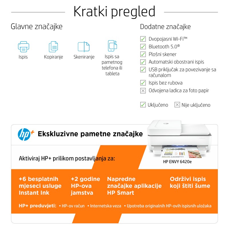 Printer HP Envy 6420e All-in-One Wireless 23585