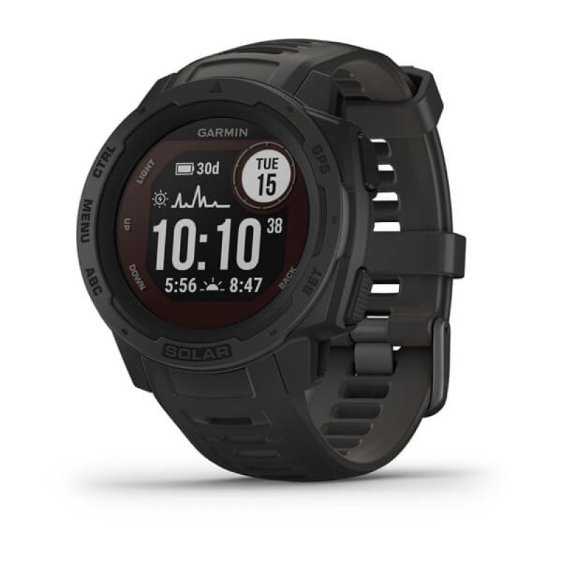 Smart watch GARMIN Instinct Solar Graphite - 010-02293-00 24034